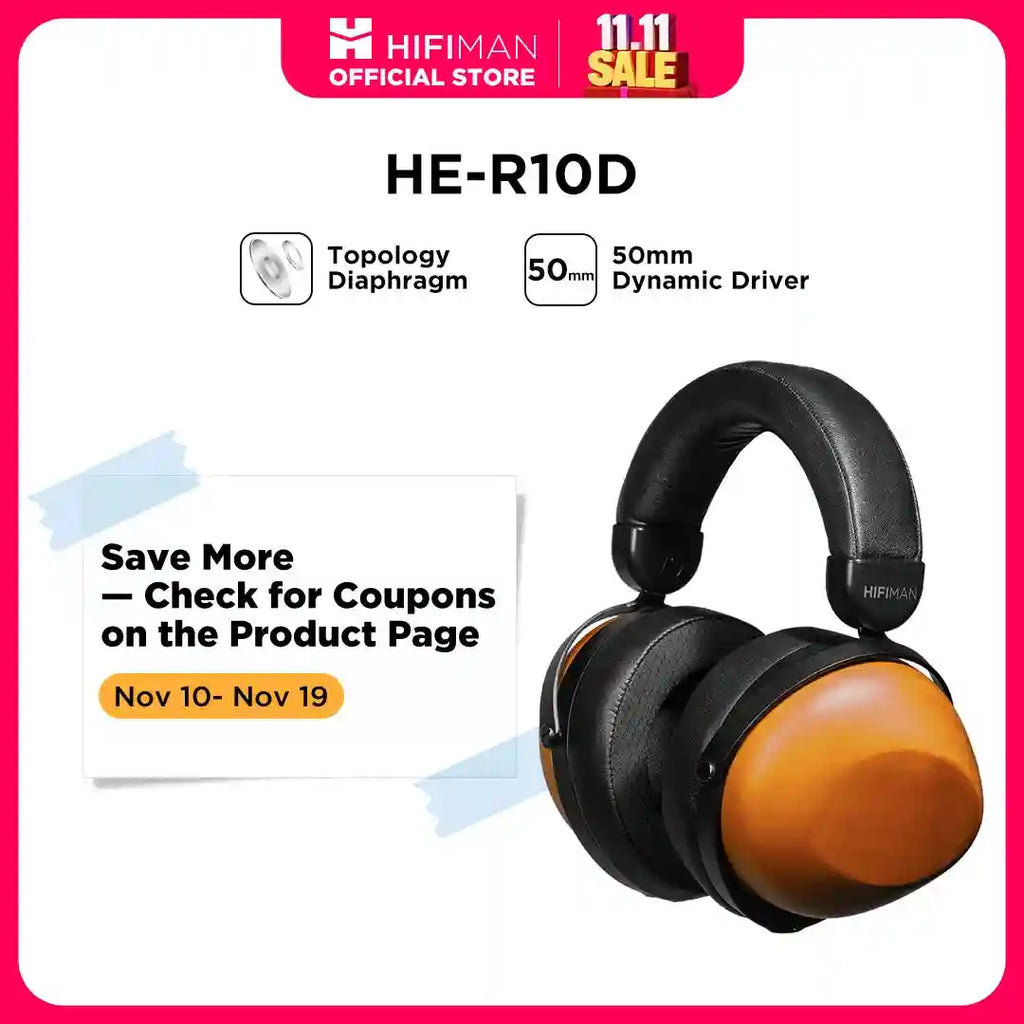 Closed-Back Over-Ear Studio Headphones with Dynamic Driver Accuracy Tidesmit