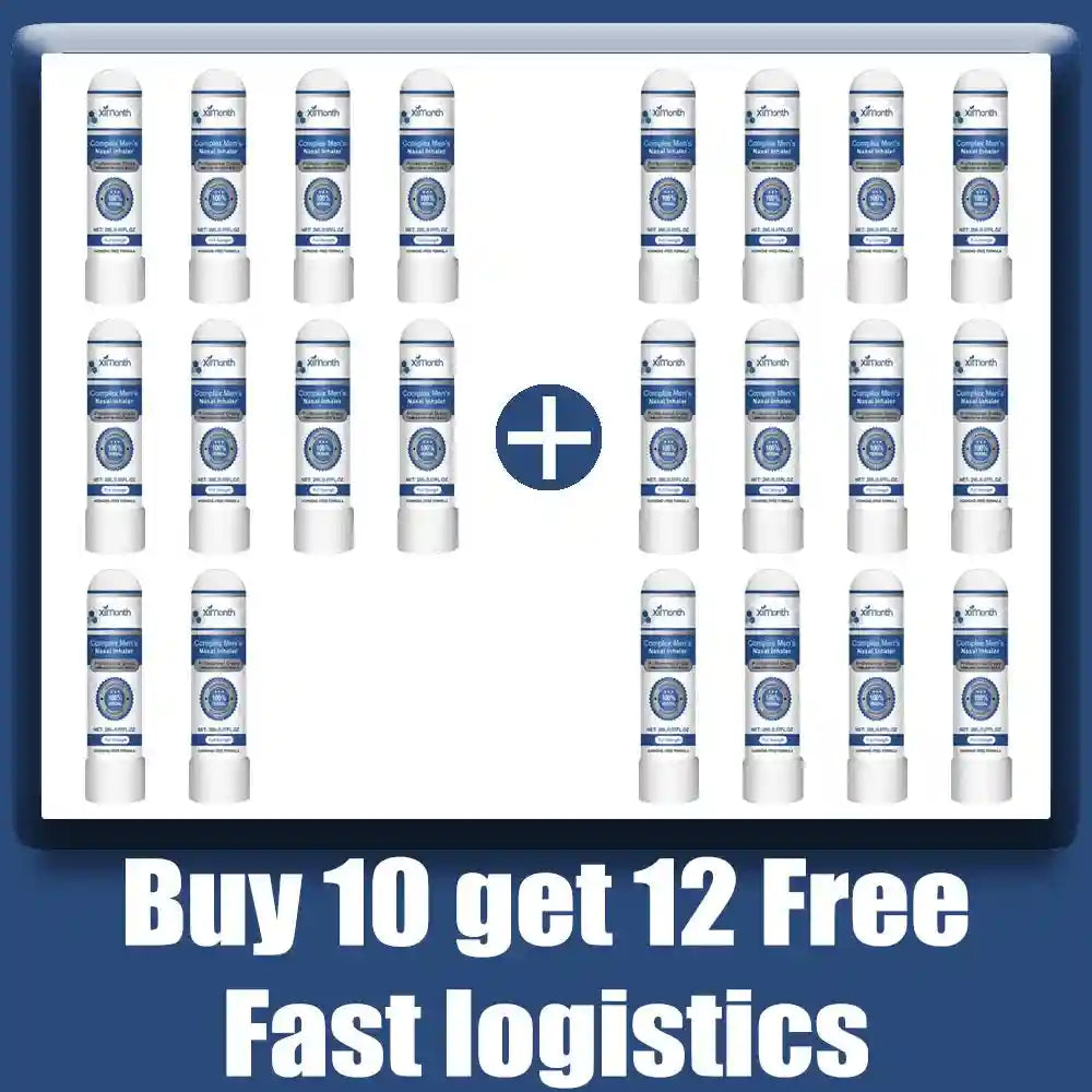 Men's Nasal Sniffing Stick - Energizing Aromatherapy & Lip Care Lip Care Buy 10 gift 12 free Tidesmit