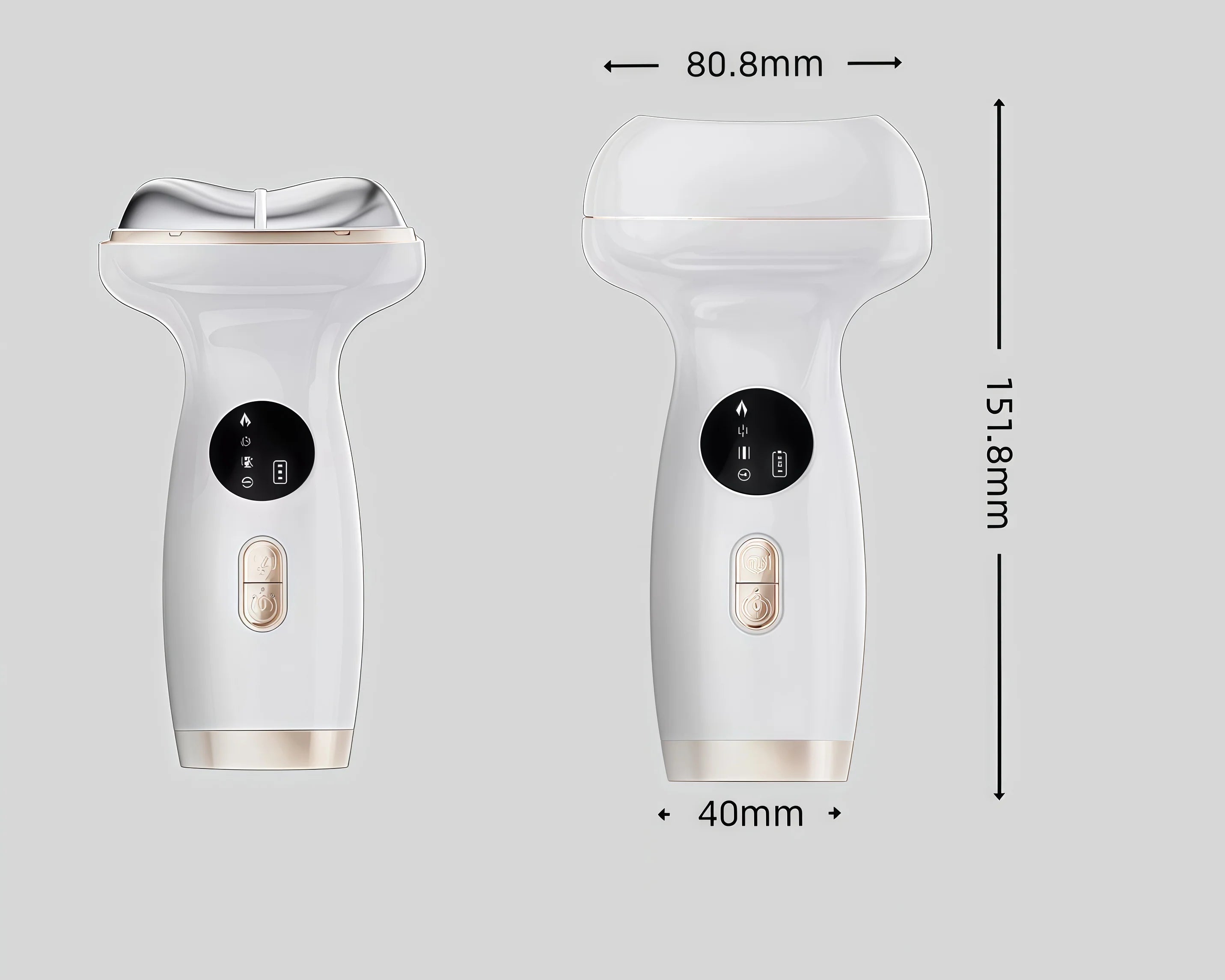 7-in-1 Facial Massager - White Hot & Cold Skin Lifting Device Fascia Gun Tidesmit