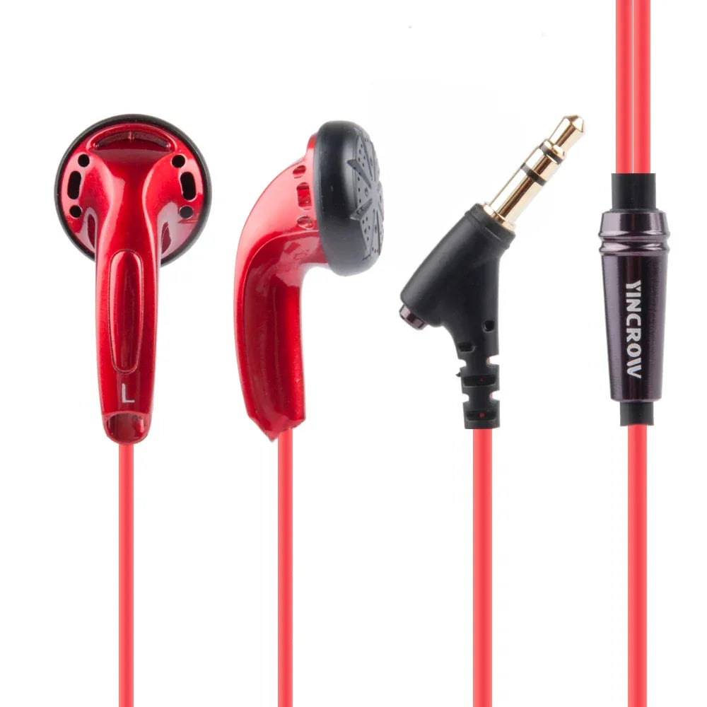 Tidesmit X6 3.5mm Flat Head In-Ear Wired HiFi Audio Earphones Tidesmit