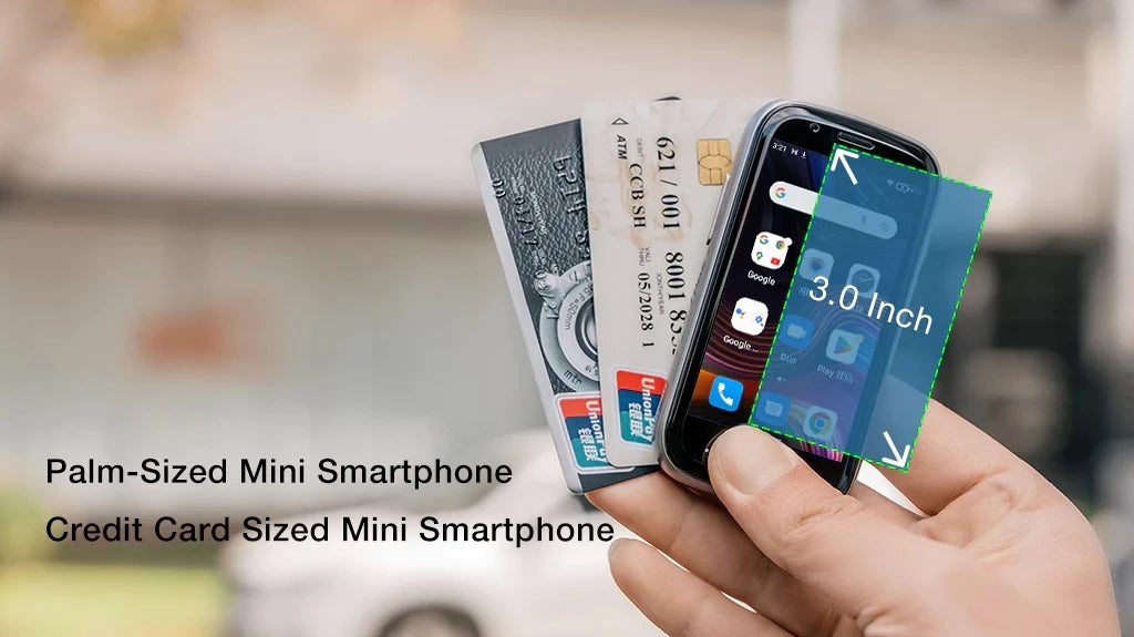 Unihertz Jelly 2E Mini Smartphone 4GB 64GB Android 12 Unlocked Mobile Phone 2000mAh Portable Cellphones