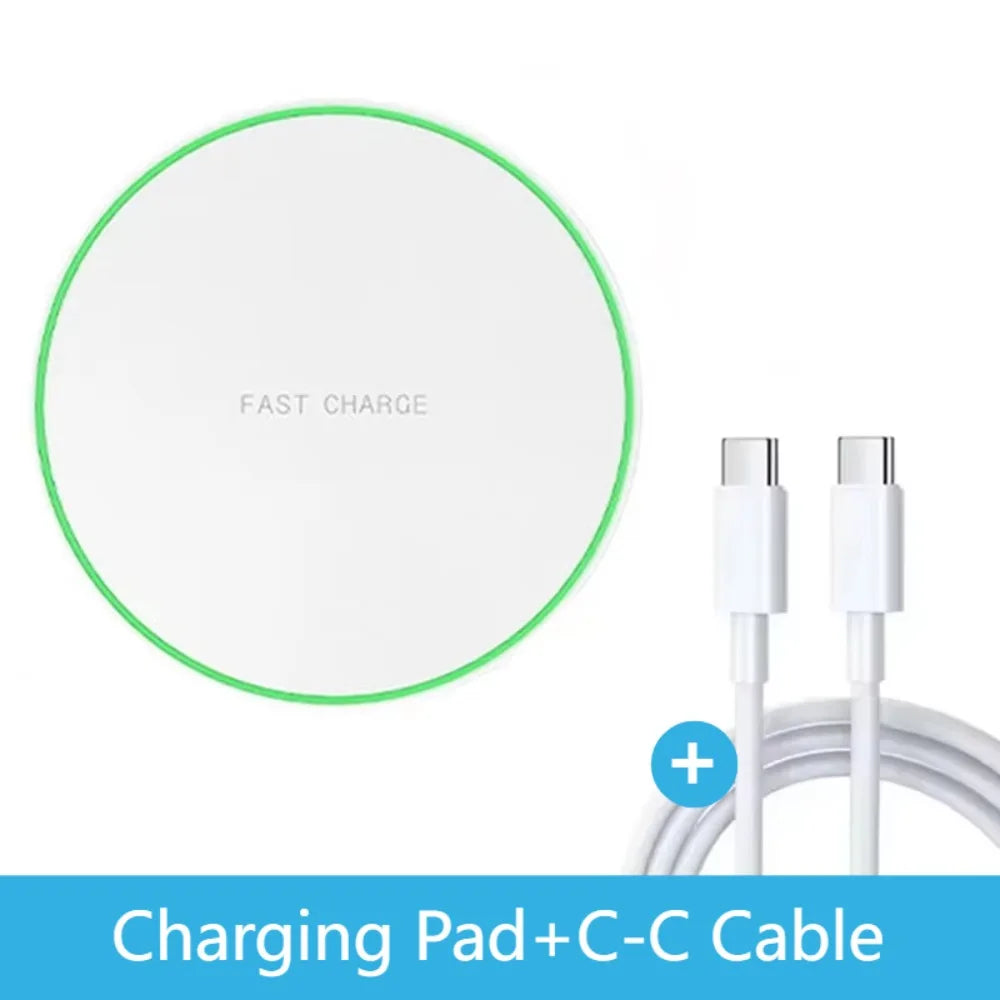 Wireless Charger Pad - Qi Certified Fast Charging Station Tidesmit