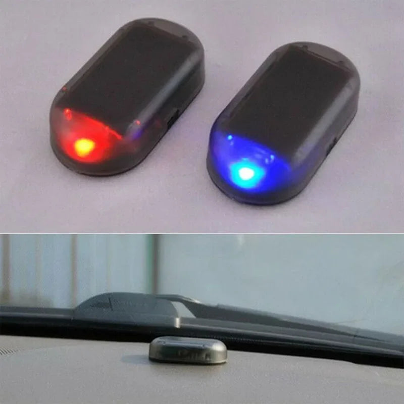 Solar Car Fake Security Light - Wireless LED Anti-Theft Warning System Tidesmit
