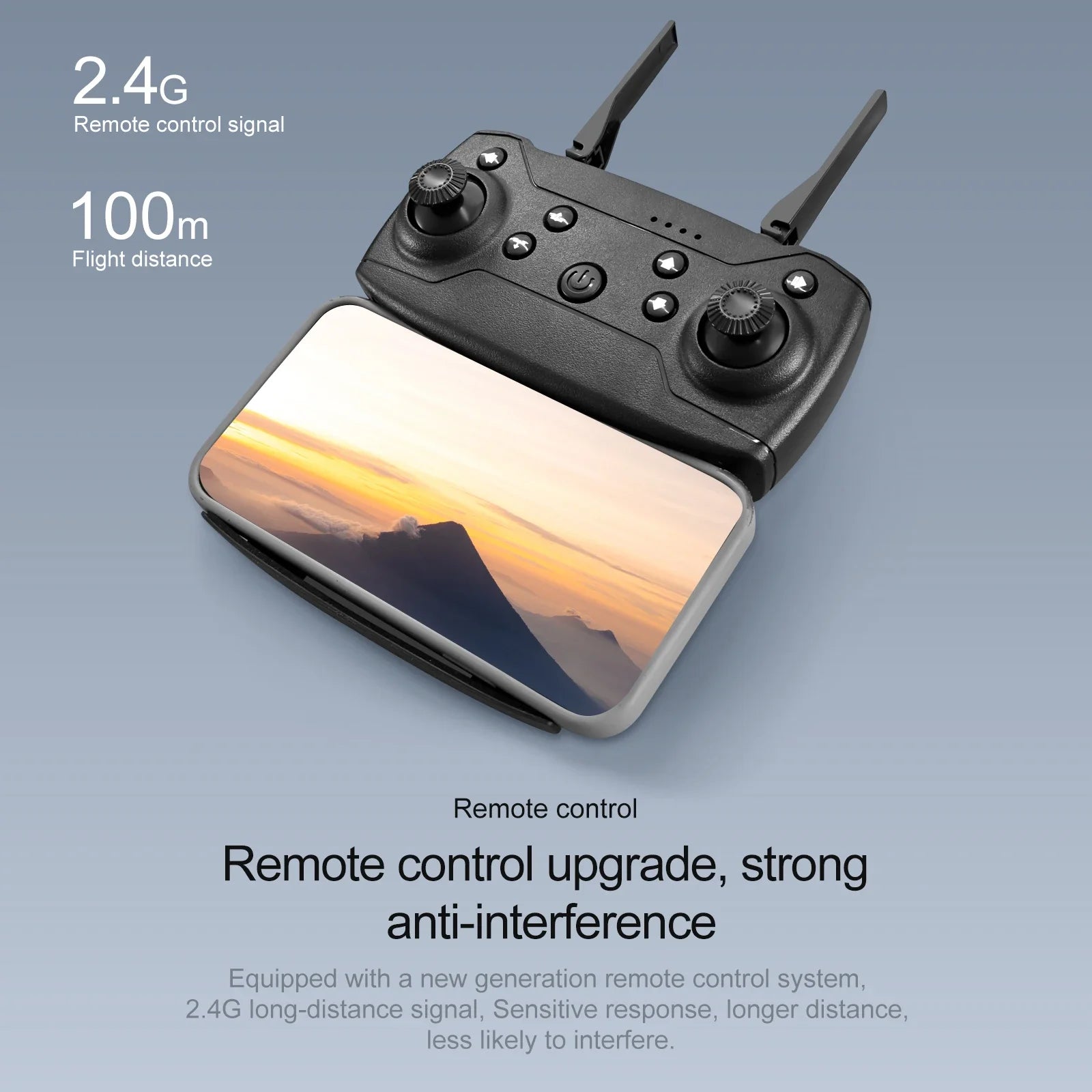 4K Camera Drone - Foldable RC Quadcopter with Obstacle Avoidance Tidesmit