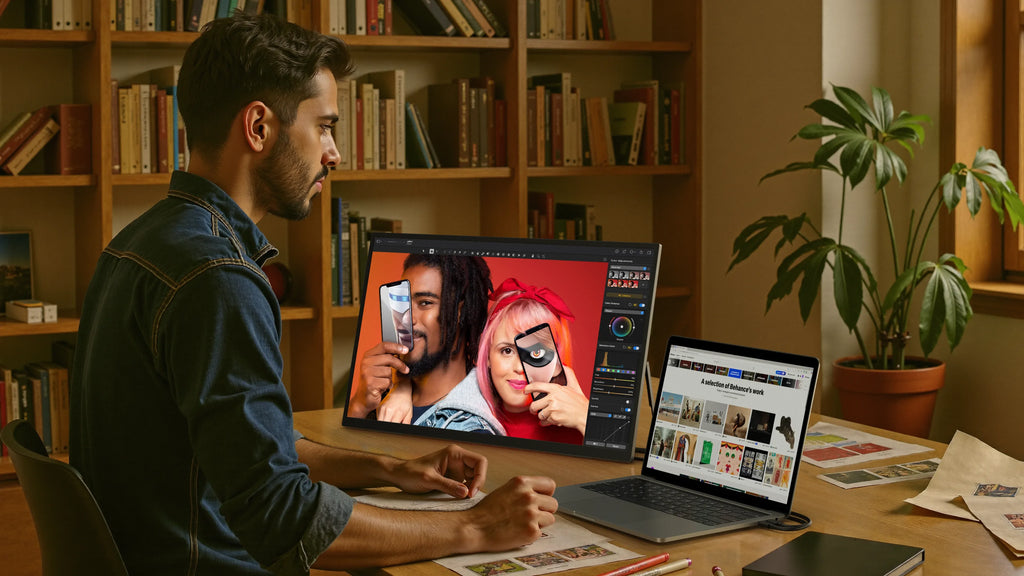 UPERFECT UColor T3 23.8" 4K UHD 3840*2160 PC Computer Monitor HDR Gaming Display with IPS Speakers USB-C HDMI For Desktop Mac