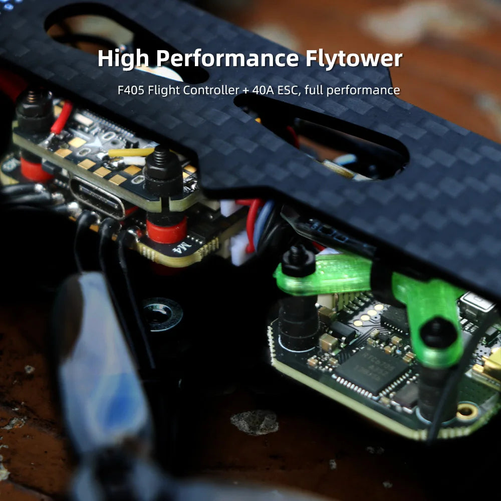 Long Range FPV Drone 3 Inch F405 1505 Motor 4-6S – Precise Flight Tidesmit