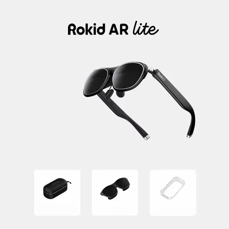 Rokid Max 2 AR Glasses: 300-Inch OLED Display for Immersive Mixed Reality MAX 2 Tidesmit