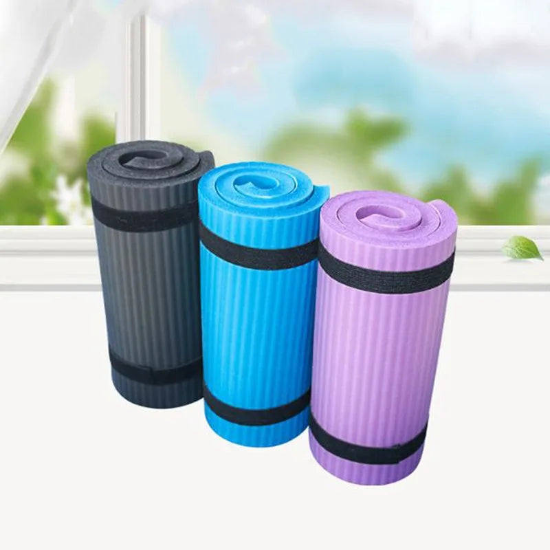 1.5cm Extra Thick Yoga Knee Pad Non-slip Foam Yoga Pads Fitness Crossfit Pilate Mat Workout Sport Plank Cushion Gym Equipment
