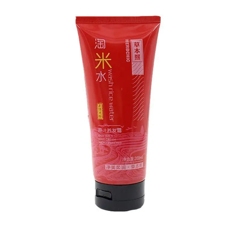 Rice Water Shampoo - Scalp Soothing & Flake Defense, Smoothing Volume Boost, Revival Therapy Elixir