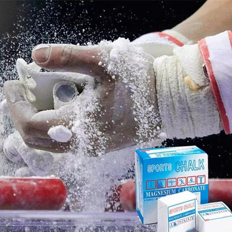 2/4/8pcs Sports Magnesium Powder Block Weight Lifting Climbing Horizontal Bar Fitness Anti Slip Gymnastic Magnesium Powder Block