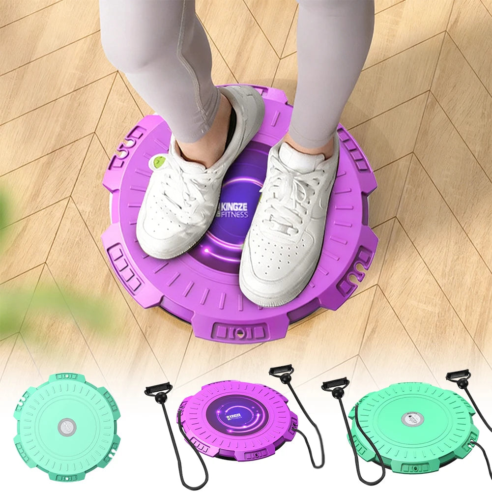 Waist Twisting Disc Fitness Board with Massage - Portable Home Trainer Body Shaping Massage Equipment Tidesmit