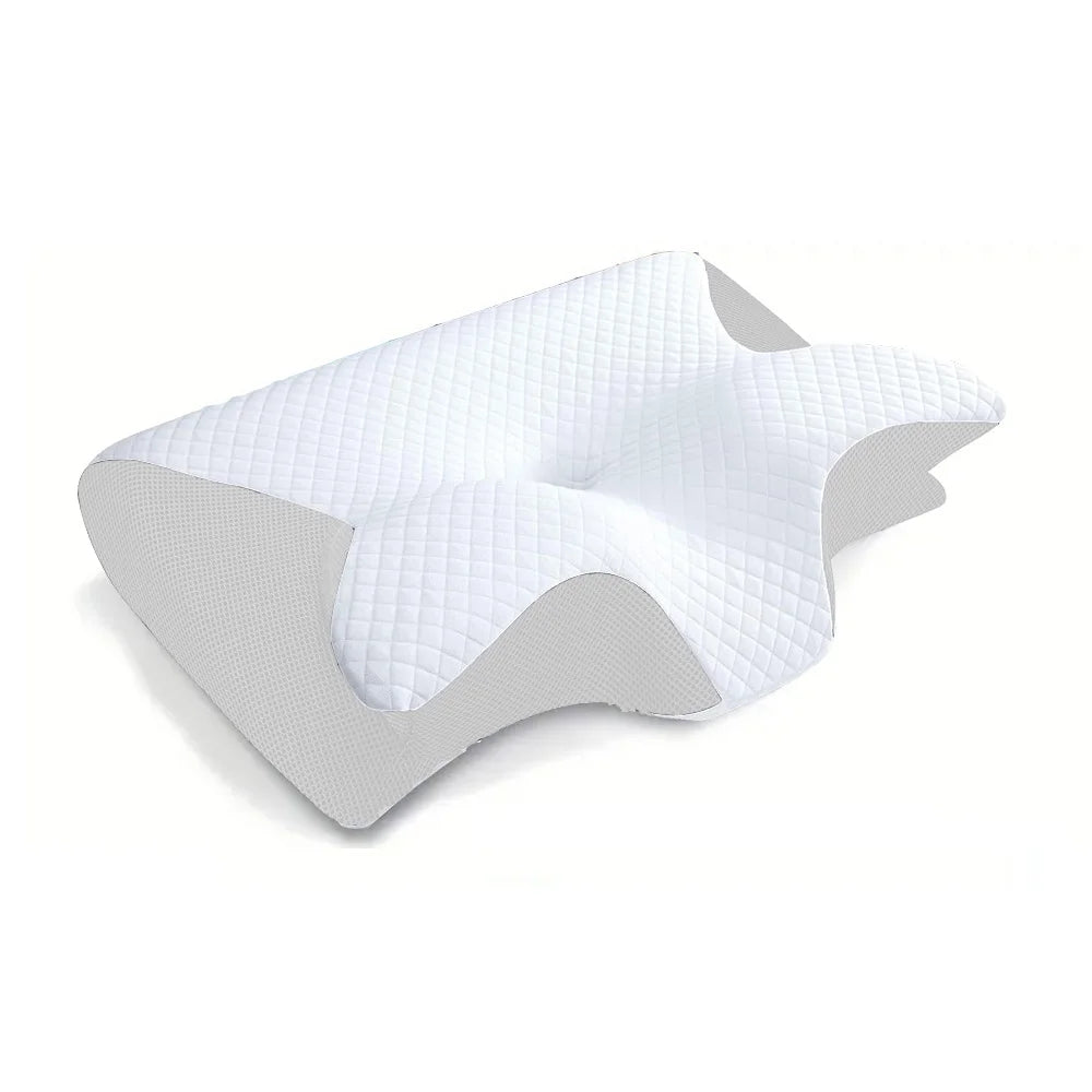 Memory Foam Neck Pillow: Ergonomic Cervical Support for Sleep Massage Cushion Tidesmit