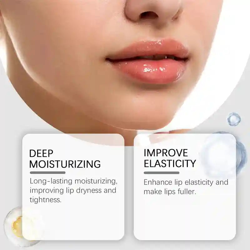 Lip Plumper Oil – Hydrating Lip Treatment & Volumizing Gloss by Tidesmit Lip Care Tidesmit