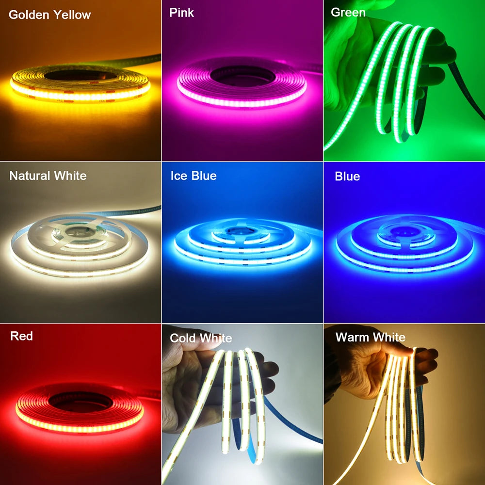 5V Motion Sensor LED COB Light Strip Human Induction USB/Battery Powered Flexible Lamp Under Cabinet Stairs Wardrobe Nightlights