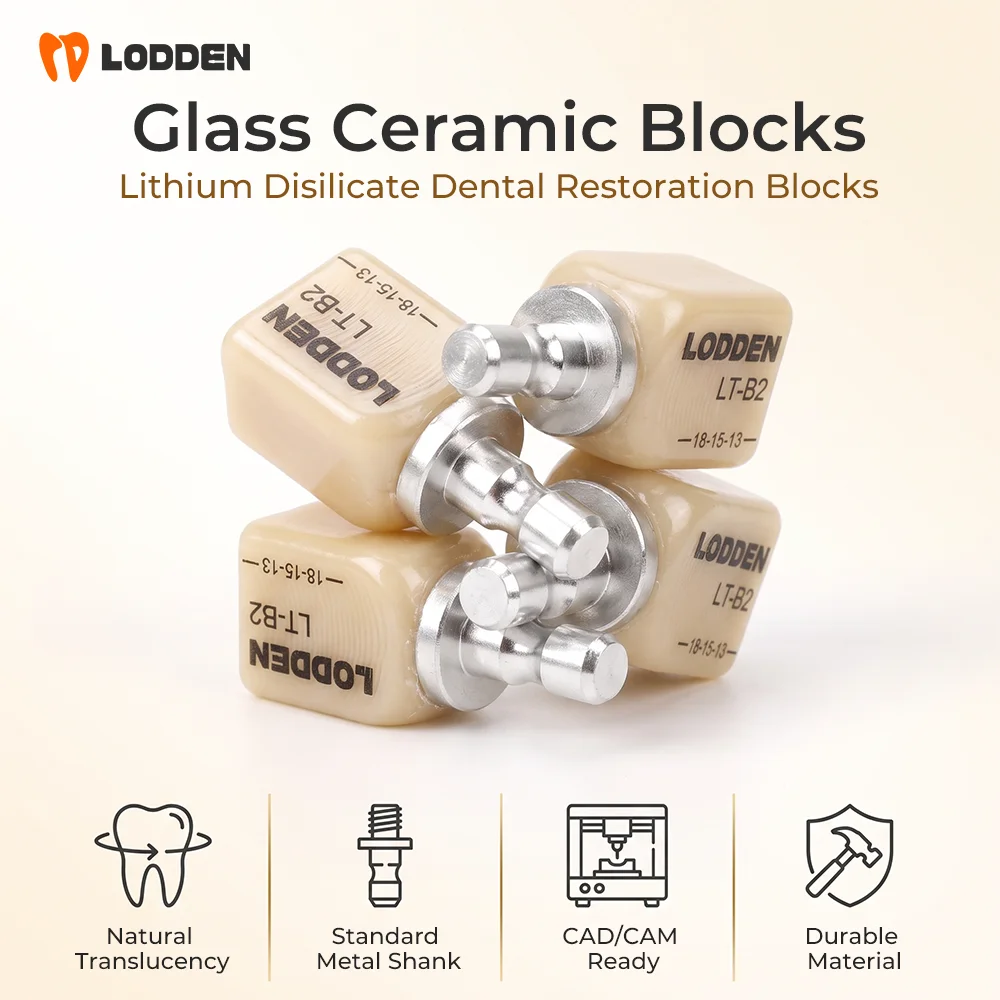 20PCS/4Boxes Lithium Disilicate Blocks Without Sintering Dental  Materials Instant Restoration Glass Ceramic for Wholesale