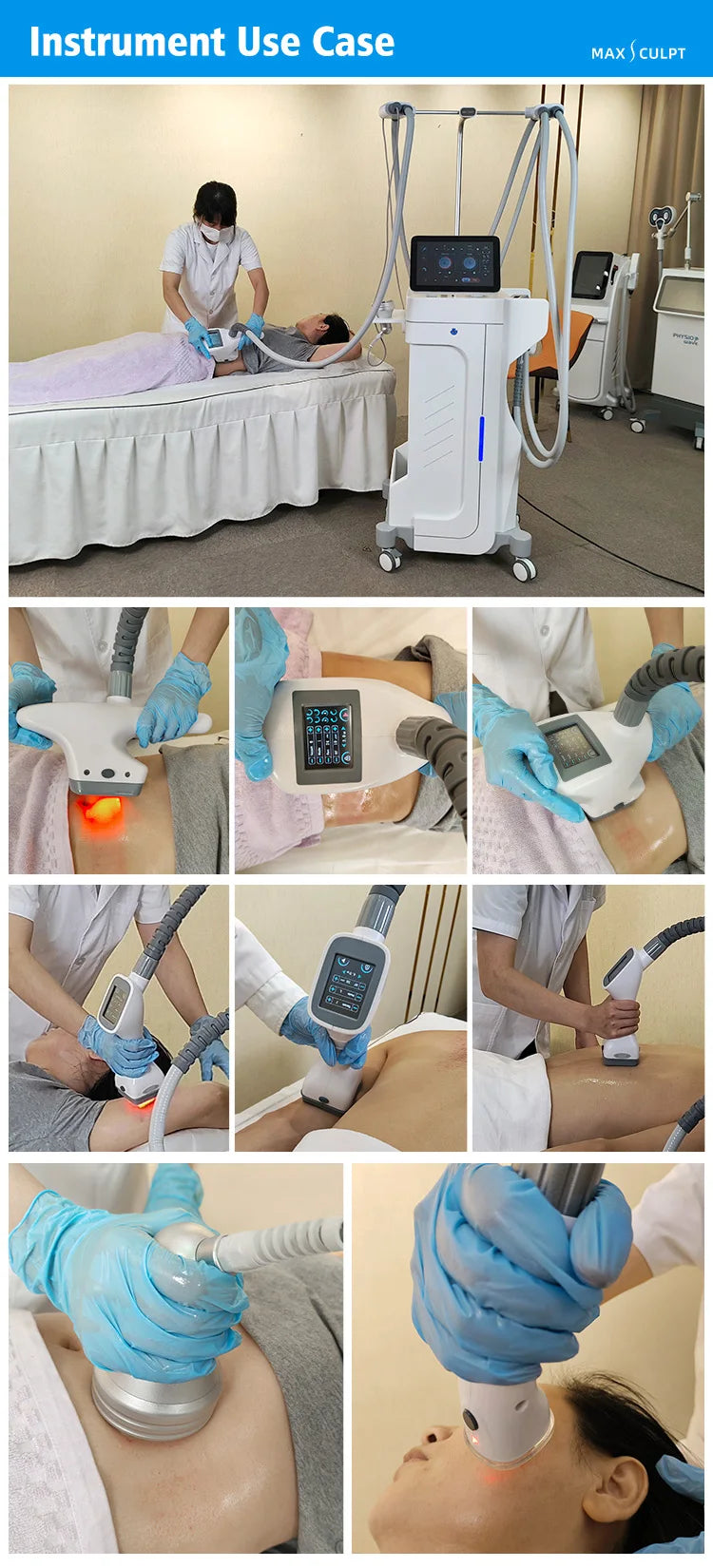 Professional Vacuum Massage Machine | Cellulite Reduction Body Shaper Body Shaping Massage Equipment Tidesmit