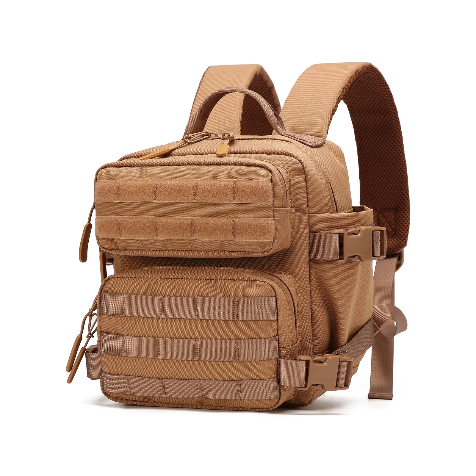 9L Mini Tactical Backpack Small Gym Bag Fitness Portable Backpack With Molle System For Hiking, Camping, Traveling, Daily Use
