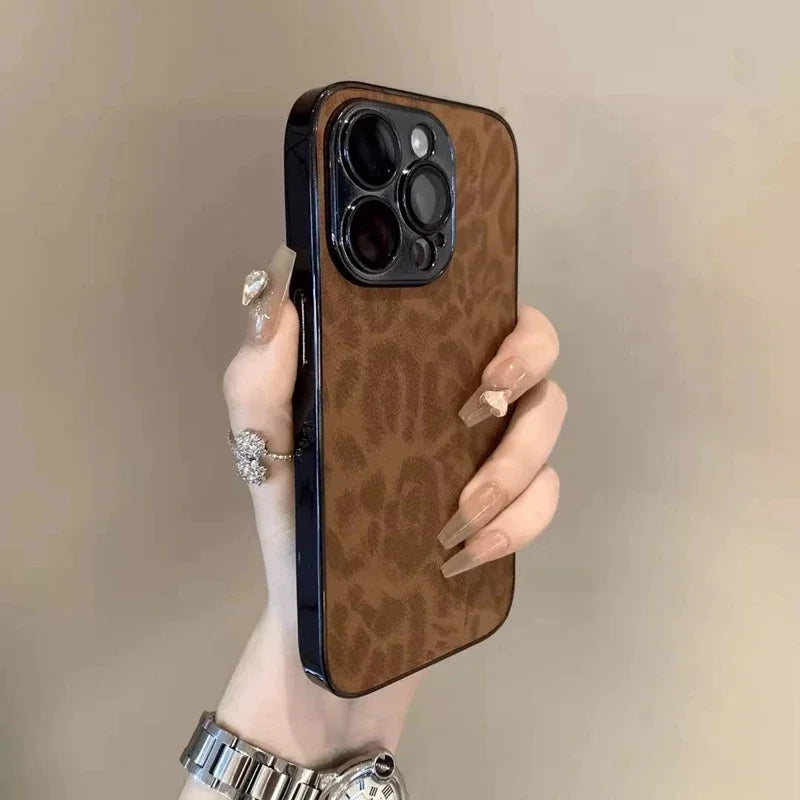 Leopard Print iPhone Case | Shock-Absorbing Drop Protection Tidesmit