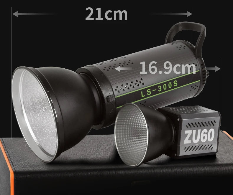 LED Video Light 60W-80W Bi-Color COB Studio Lamp for Content Creation Tidesmit