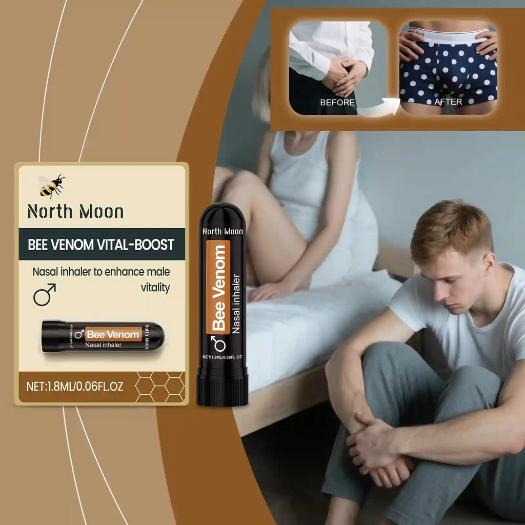 Nasal Sniffing Stick for Men - Daily Refreshing Inhalation | Tidesmit Lip Care Tidesmit