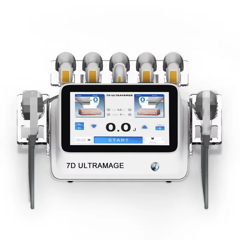 12D HIFU Face Lifting Machine - Professional Skin Firming Device Body Shaping Massage Equipment Tidesmit