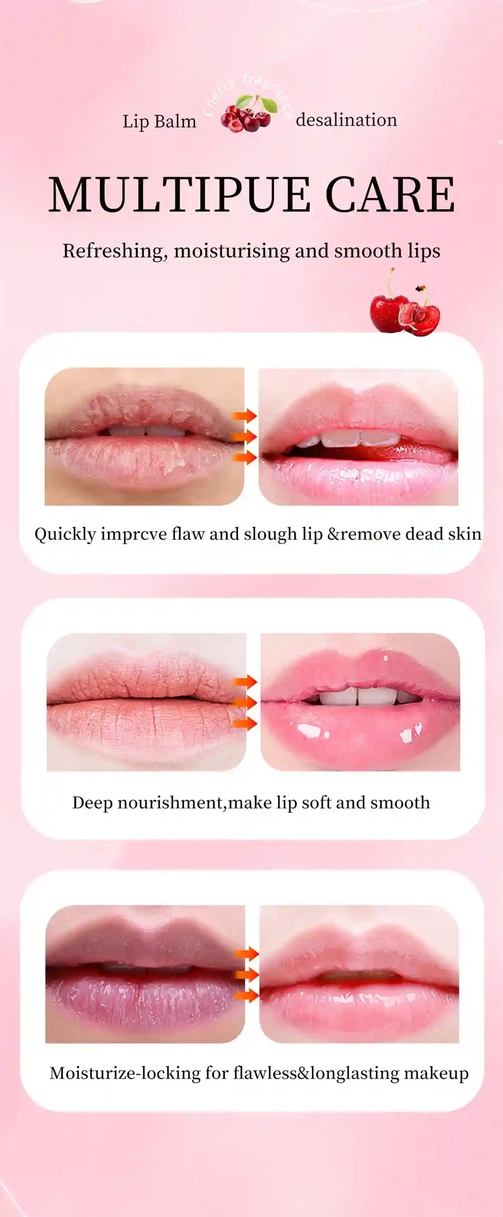 Lip Plumper Serum - Hydrating Anti-Wrinkle Treatment by Tidesmit Lip Care Tidesmit