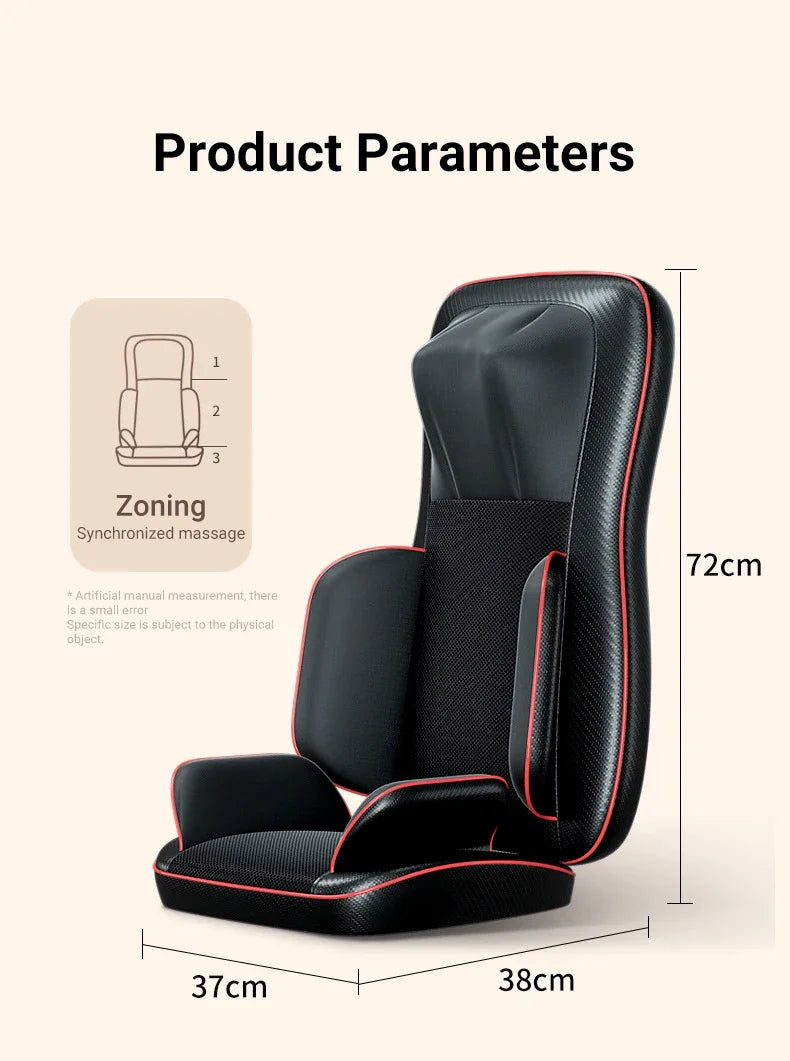 Tidesmit Electric Massage Chair for Neck and Back Pain Relief - 220V EU Massage Chairs Tidesmit