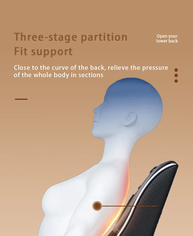Electric Cervical Pillow with Heated Airbag for Neck Relaxation Relaxation Treatment Tidesmit