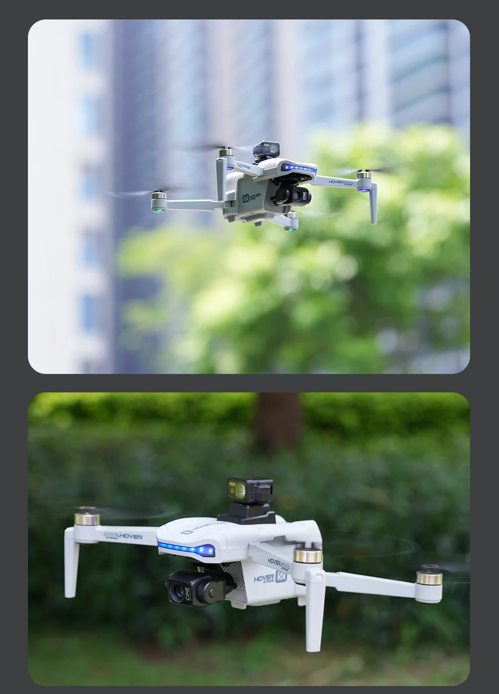 4K Camera Drone with 3-Axis Gimbal and Obstacle Avoidance - X40 PRO Tidesmit