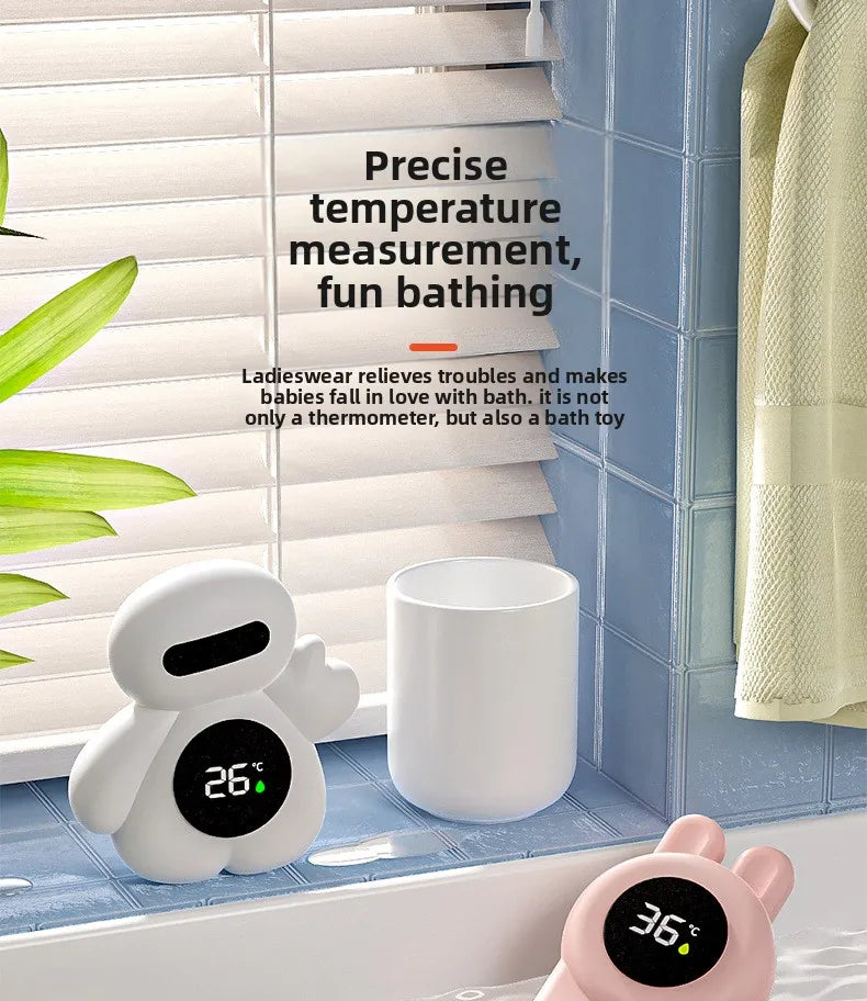 Baby Water Thermometer Newborn Baby Bathing Display Home Use Thermometer