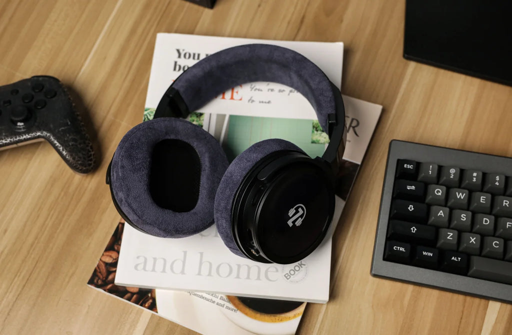HarmonicDyne Eris Semi-Closed Headphones with 50mm Precision Drivers Tidesmit