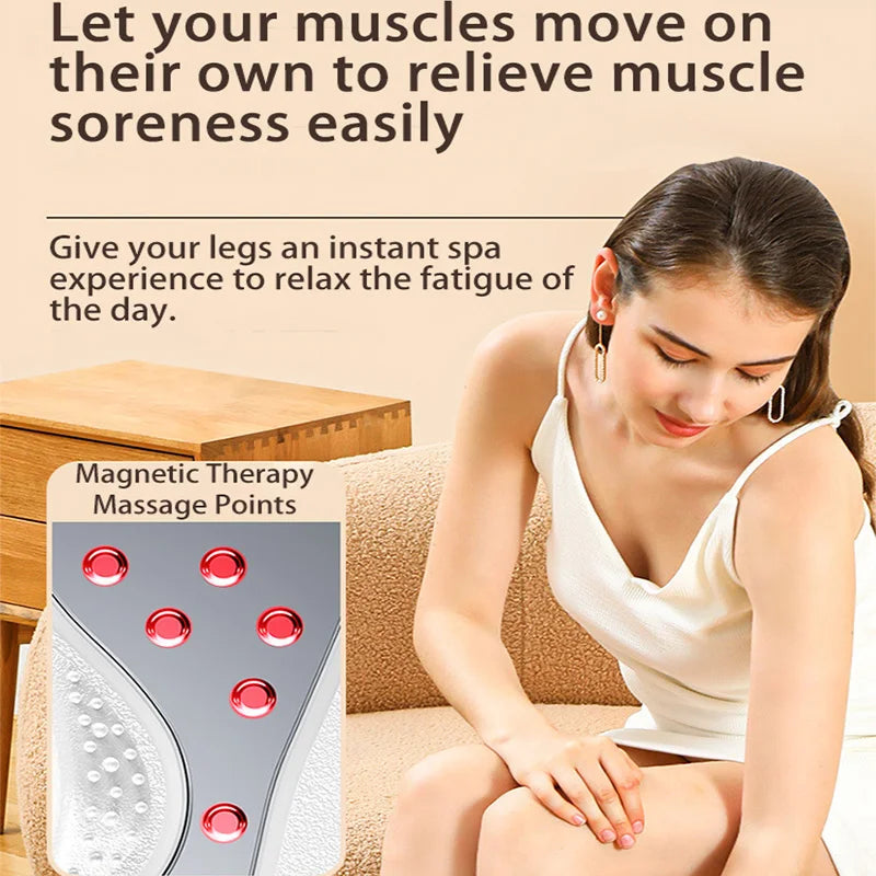 Vibration Foot Massager with Heat and Remote | Tidesmit Wellness Tool Relaxation Treatment Tidesmit