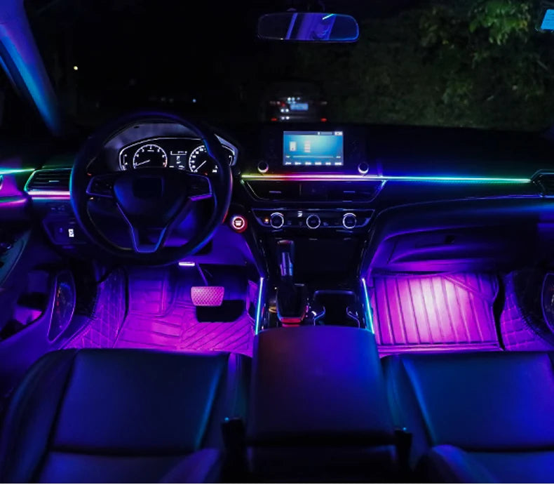 Car Ambient Lighting RGB LED Symphony Atmosphere Lamp by Tidesmit Tidesmit