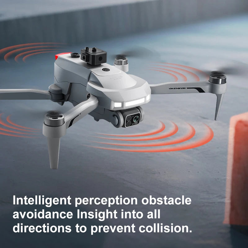 Tidesmit 4K GPS Foldable Camera Drone with Obstacle Avoidance Tidesmit