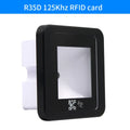DC12V 125Khz/13.56Mhz RFID Barcode 2D QR Code Reader Access Control Reader Wigand USB RS232 RS485 Interface 86*86MM