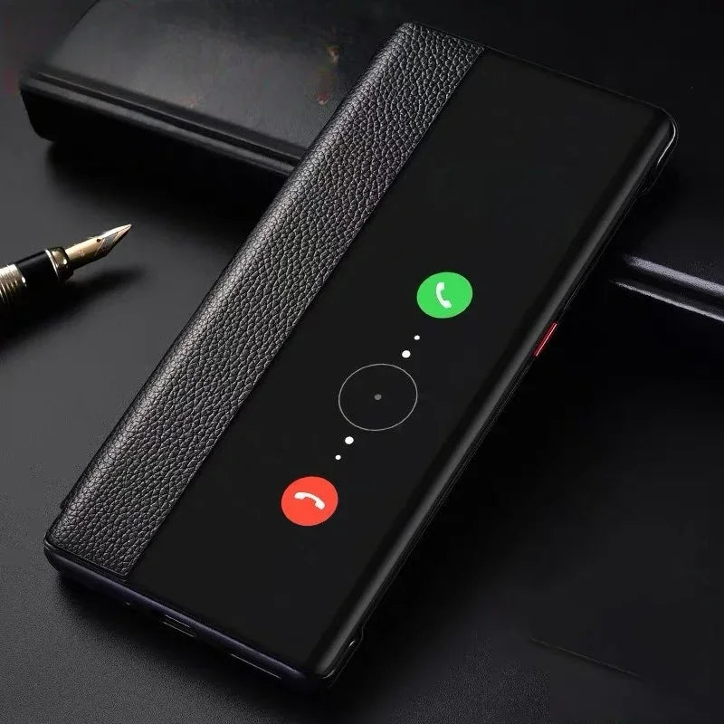 Huawei Mate 30 RS Porsche Design Leather Case | Premium Slim Cover Tidesmit