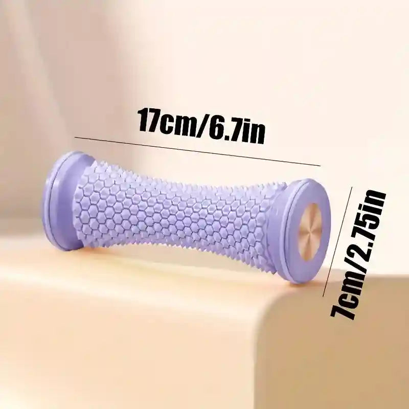 Foot Massager Roller for Plantar Fasciitis Relief | Ergonomic Manual Tool Massage Roller PURPLE Tidesmit