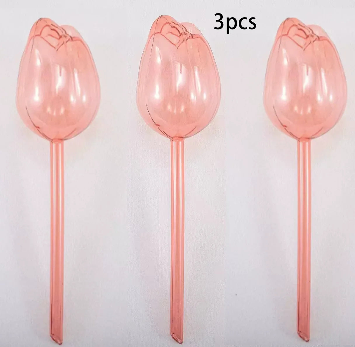 Automatic Plant Watering Tulip Dripper Set 1 3 6 12 Pcs Lightweight Houseplant Drip Irrigation Device for Indoor Outdoor Flower Pot Garden