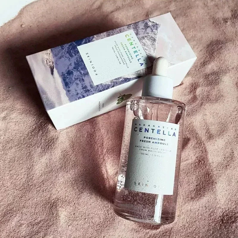 SKIN1004 Madagascar Centella Poremizing Skincare Set Korean Cosmetics Toner Ampoule Gel Cream Face Wash Cleanser Pore Beauty Kit