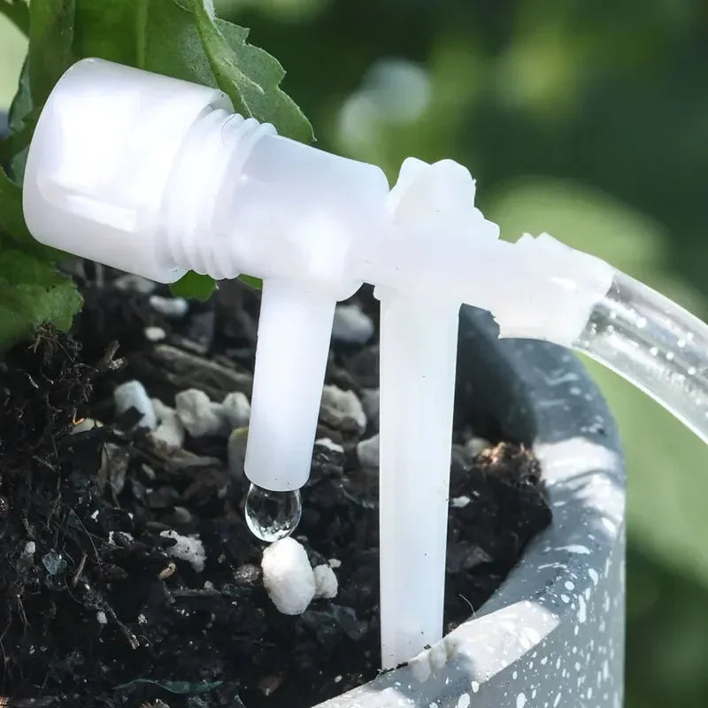 Garden Drip Irrigation Kit with Regulating Valve Potted Plant Watering Device 4/7mm Hose Watering Saving Micro Dripper Greenhous