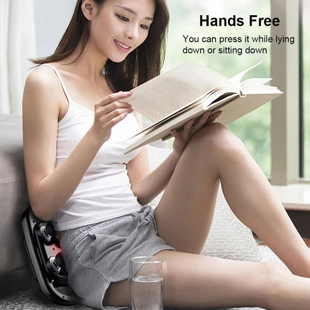 Deep Tissue Massage Gun – 6-Head Electric Massager for Muscle Relief Body Shaping Massage Equipment Tidesmit