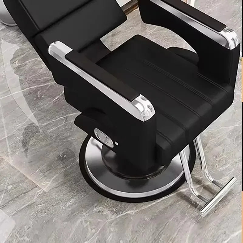 Professional Hydraulic Barber Chair Reclining Salon Seat - Tidesmit Massage Chairs Tidesmit