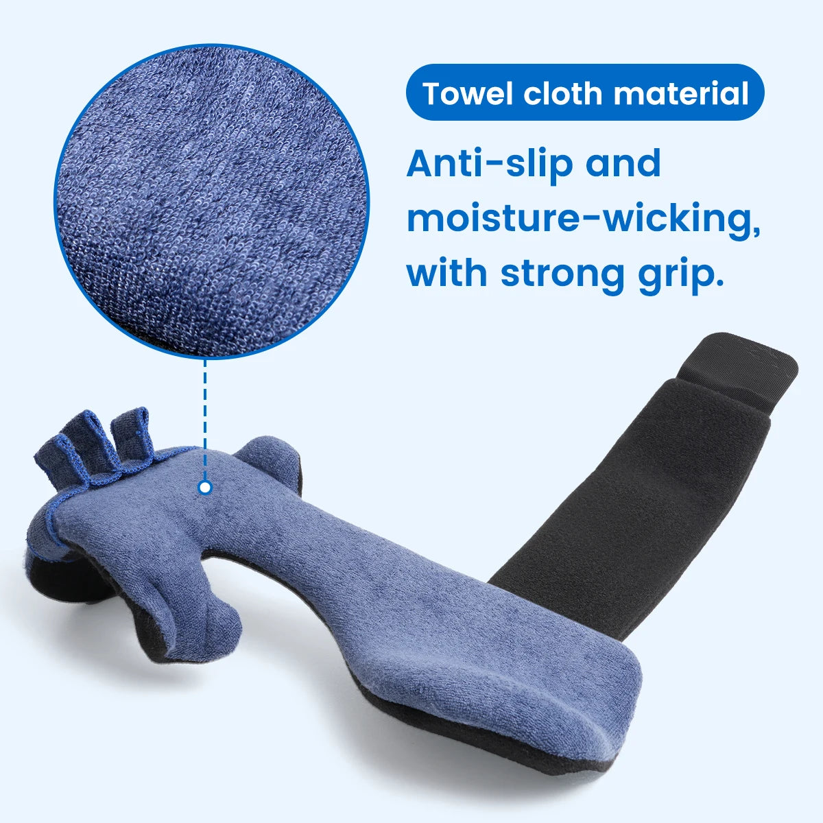 VELPEAU Hand Splint Adjustable for Carpal Tunnel Syndrome, Sprain and Arthritis, Wrist Brace Immobilizer Fixs Finger in Stroke