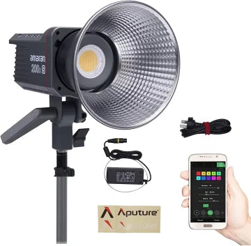 Amaran COB LED Video Light: Pro Bicolor Studio Lamp for Content Creation amaran 200x-S Tidesmit