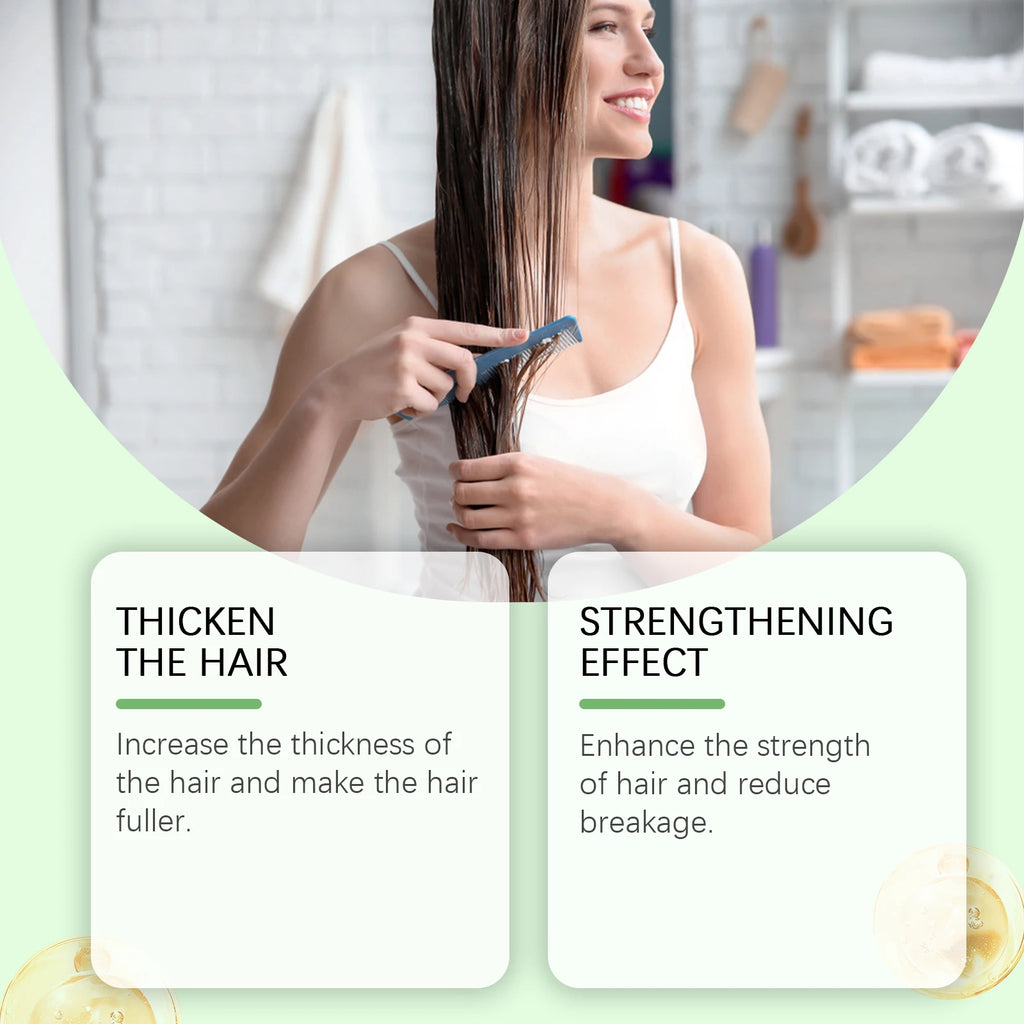 Rosemary Shampoo For Hair Thickness-Volumizing Strengthening-Hydrates Reduces Breakage-Sulfate-Free For Fuller Looking Hair