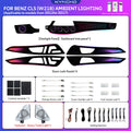【CHIMU HOME】 for W218 CLS 2012-2017 Professional 1:1 Replacement Interior Ambient Lighting Kit Symphony LED App Control