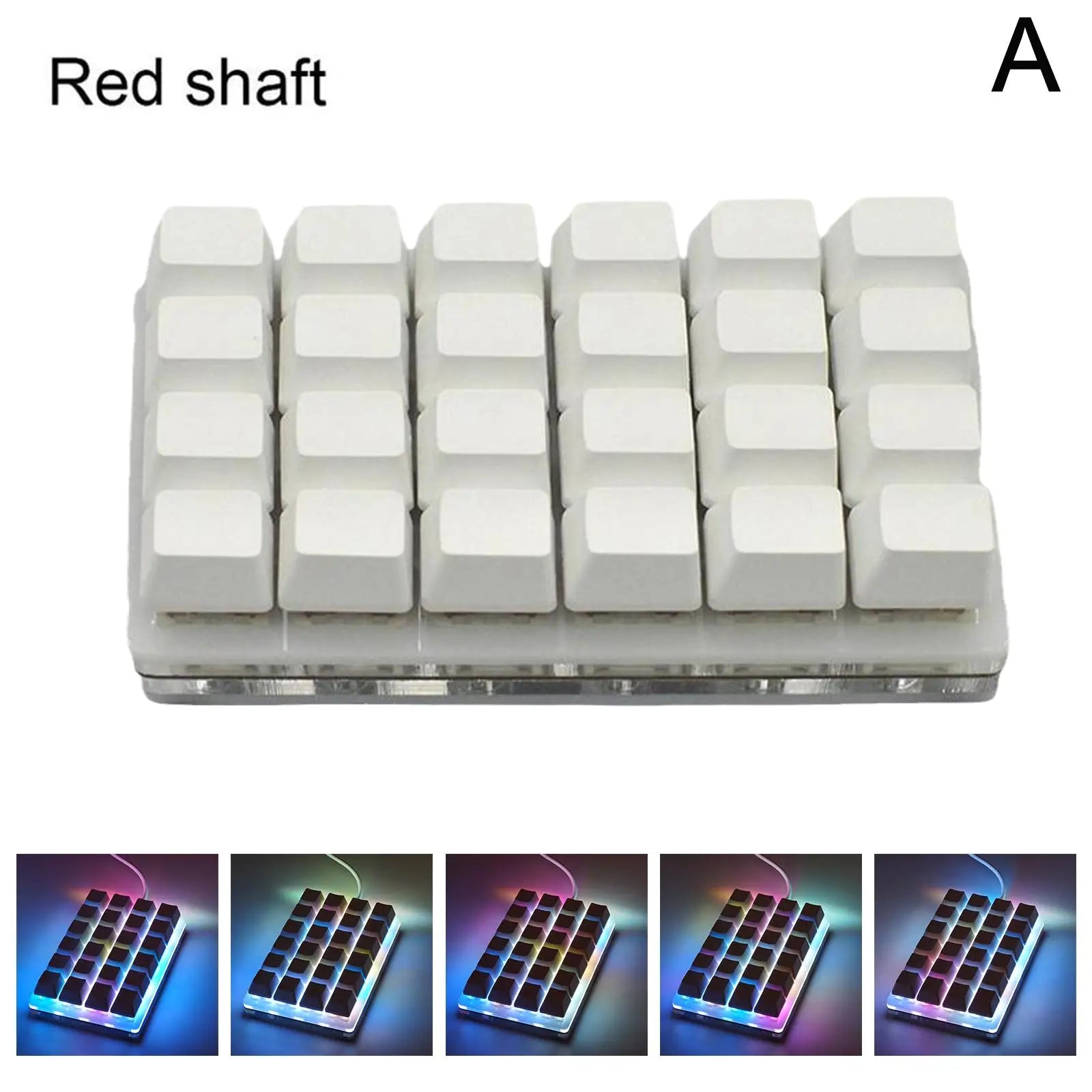Mini USB Custom Mechanical Keyboard 2/4/6/7/8/9/12/16/24 Keys Gaming Keyboard Sayo Device Shortcut Programmable Keypad Keys New