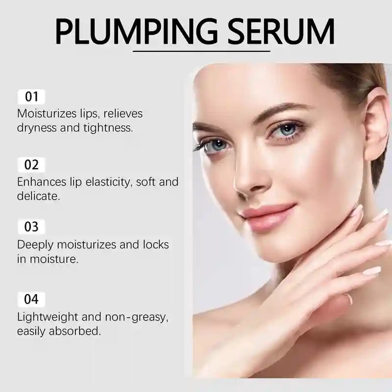 Lip Plumper Oil – Hydrating Lip Treatment & Volumizing Gloss by Tidesmit Lip Care Tidesmit
