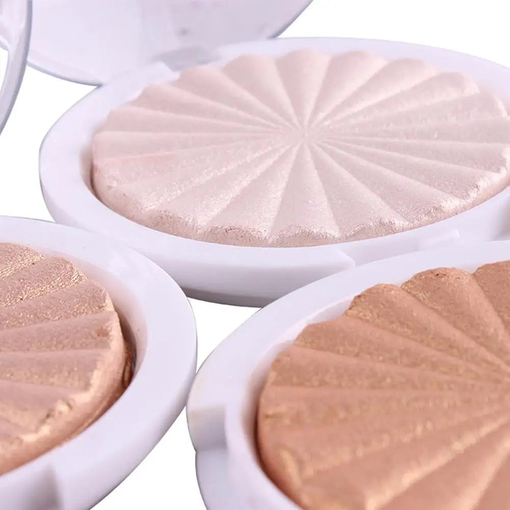 Tidesmit Miss Rose 3D pearlescent shimmer highlighter powder and matte monochrome blush shade swatch