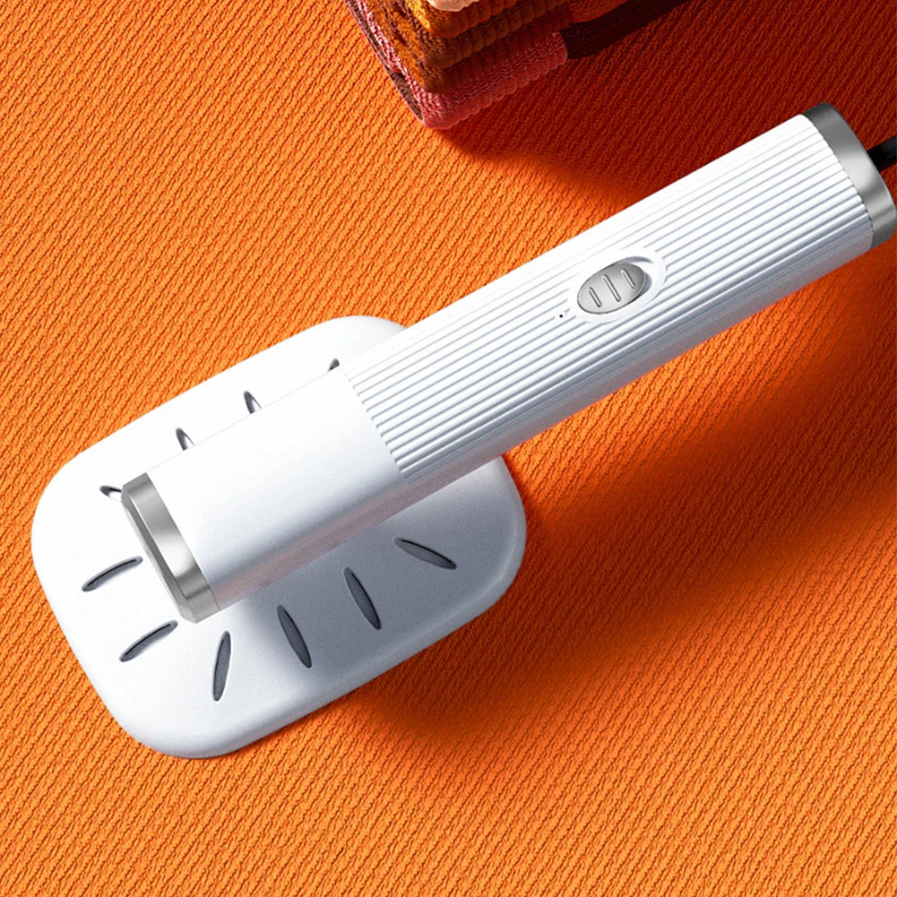 Tidesmit portable handheld garment steamer for clothes featuring 360-degree ironing and compact USB power design